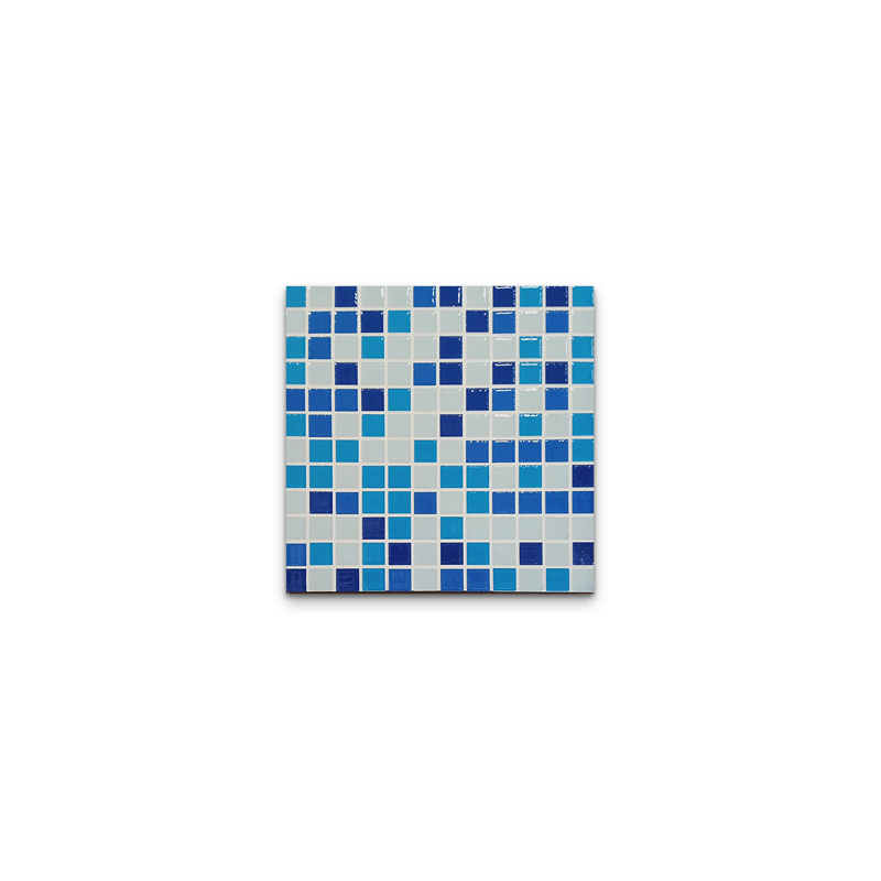 CTIMFT 30X30 GL DG AQUA DK BLUE 6156A