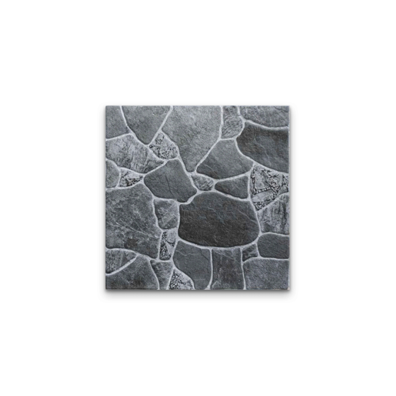 CTIMFT 40X40 ROUGH REMBRANT STONE GREY LS403