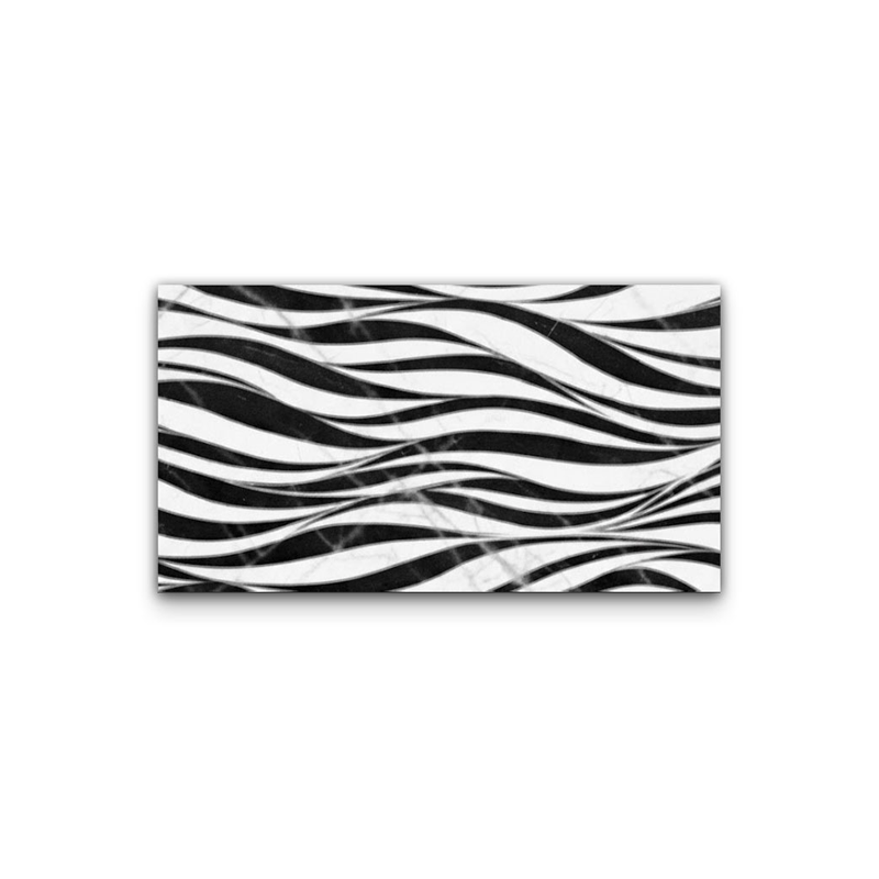 CTIMWT 30X60 GLOSSY MARBLE ARREN DECOR WHITE DG OW3605B WP