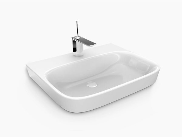 SW KOH LAV ART BASIN VESSEL MODERN LIFE W/ FAUCET DECK K-77761T