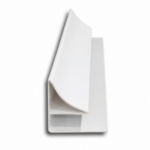 PVC CEILING PANEL CORNER PLAIN WHITE