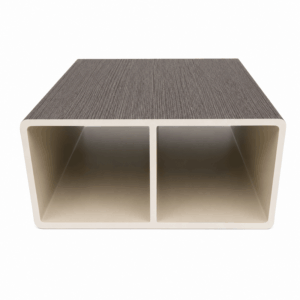 WALL SQUARE TUBE DOUBLE ID BROWN