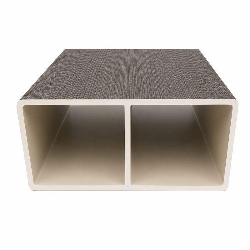 WALL SQUARE TUBE DOUBLE ID BROWN