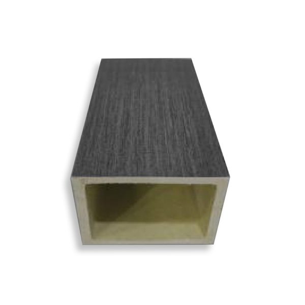 DE WPC ELE WALL SQUARE TUBE SINGLE ID GREY 40X50X2900MM 2023-1