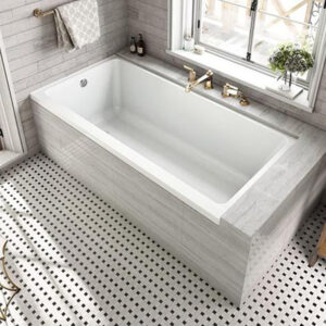 BATHTUB DROP IN ACRYLIC WHITE