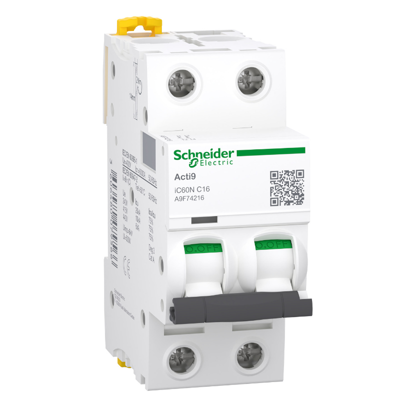 SCHNEIDER MINIATURE CIRCUIT BREAKER IC60N MCB 2P