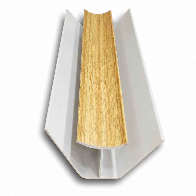 PVC CEILING ACCESS INTERNAL CORNER TEAK WOOD