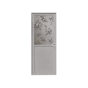 DO AL ELE ALUM DOOR WHITE 70X200 HG-R BEGONIA W/HINGES+DK