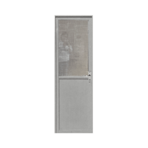 DO AL ELE ALUM DOOR WHITE 70X200 HG-R RECTANGLE W/HINGES+DK