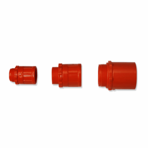 EL OPPO PVC MALE ADAPTER W/ LOCKNUT