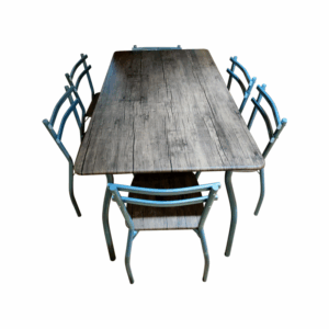 FU SS DR DINING SET CATRIONA 6S DS-029 T24002-128A (OB)