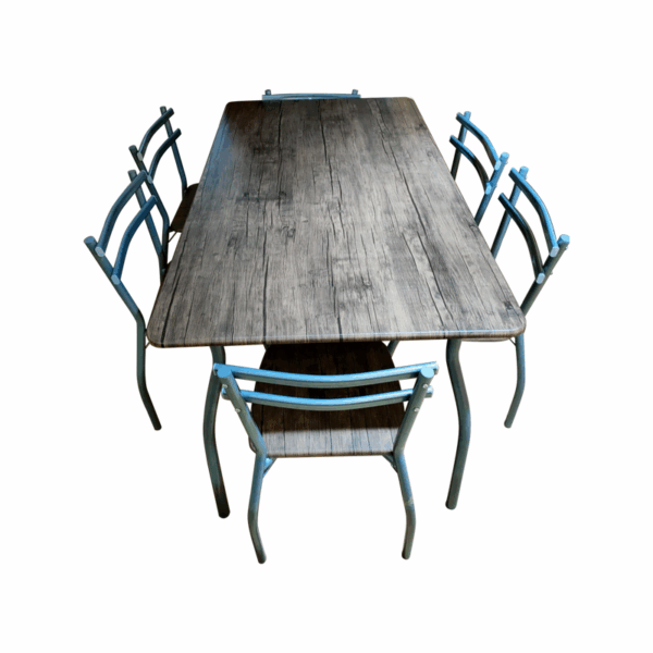 FU SS DR DINING SET CATRIONA 6S DS-029 T24002-128A (OB)