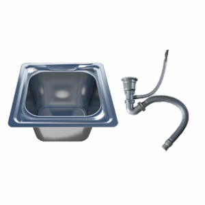 MARCO POLO KITCHEN SINK HD-5050 201SS SINGLE BOWL WITH ACCESSORIES