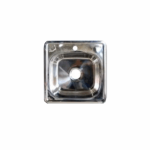 KS MP KITCHEN SINK HD-4848 201SS 19X19X8″ S-BOWL +ACC