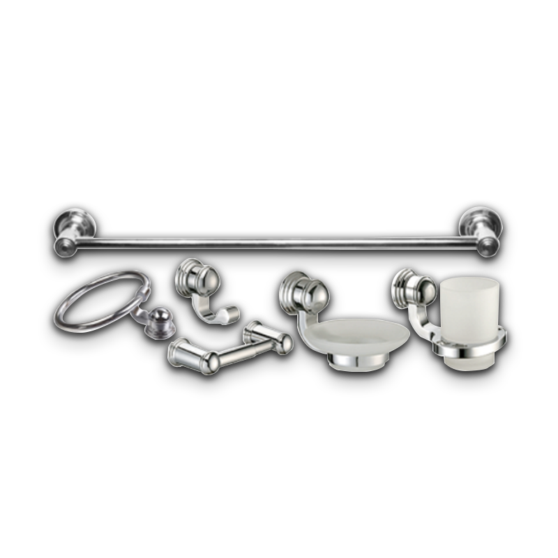 BATHROOM ACCESSORIES SET ZINC CJA-2900