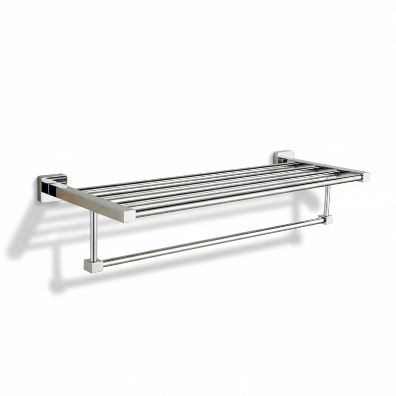 MARCO POLO TOWEL SHELF SS02 STAINLESS STEEL