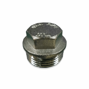 PL NUV BEGLER BF 314 BRASS PLUG 1″