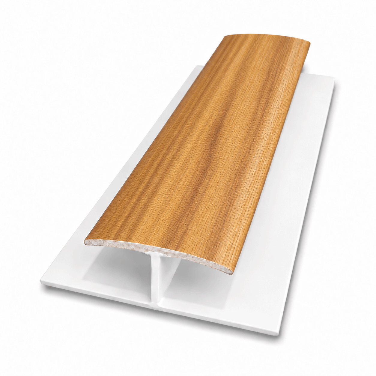PVC CEILING ACCESS H-CLIP TEAK WOOD