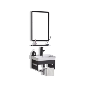 SW MP BATH CABINET 2001-40B W/ BASIN & MIRROR (2 BXS) 2024-2