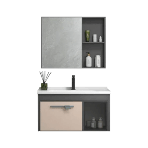 SW MP BATH CABINET 2005-80B W/ BASIN & MIRROR (2 BXS) 2024-2