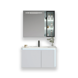 SW MP BATH CABINET 2008-80B W/ BASIN & LED MIRROR (2 BXS) 2024-2