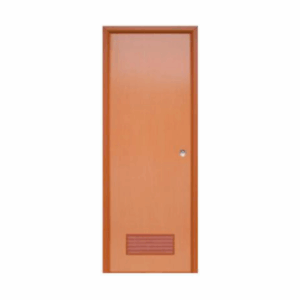 DO PD PRE PVC DOOR 60X210 VG-A PD3 BROWN W/ LVR + HINGES