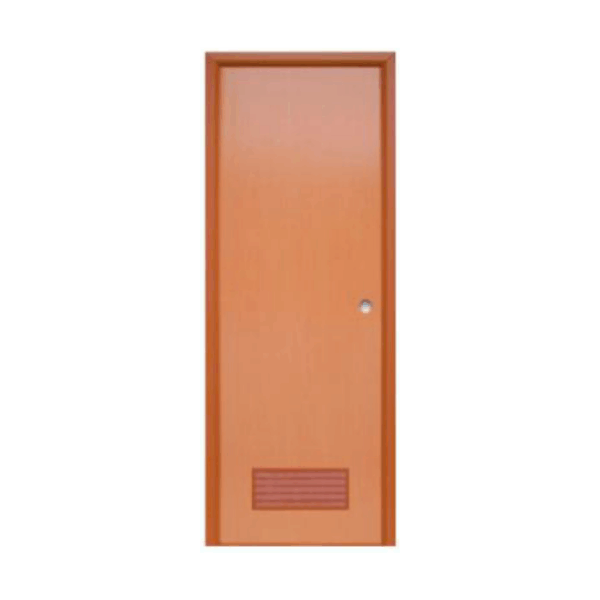 DO PD PRE PVC DOOR 60X210 VG-A PD3 BROWN W/ LVR + HINGES