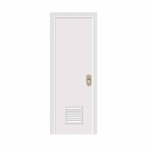 DO PD PRE PVC DOOR WB-A PD2 WHITE W/ LVR + HINGES