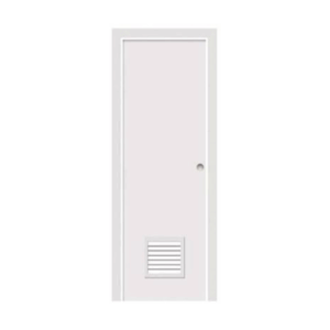 DO PD PRE PVC DOOR 60X210 WB-A PD3 WHITE W/ LVR + HINGES