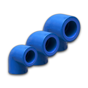 PL PF MOLDEX PVC ELBOW REDUCER 90 DEG BLUE