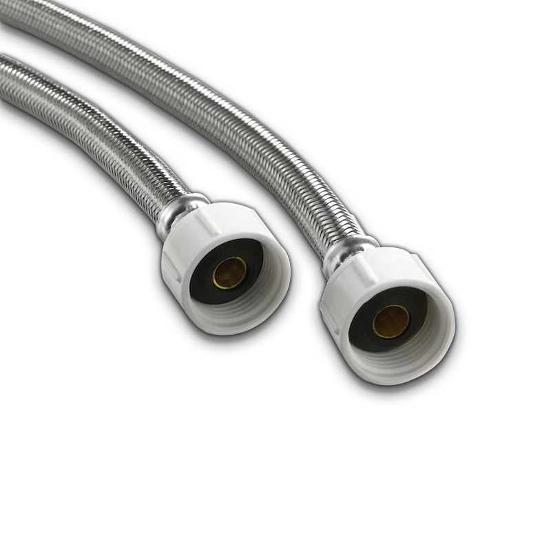 WATTS FLEXIBLE HOSE 3/8 X 7/8 X 12″ STAINLESS STEEL SPCT12-614CP 3812TS