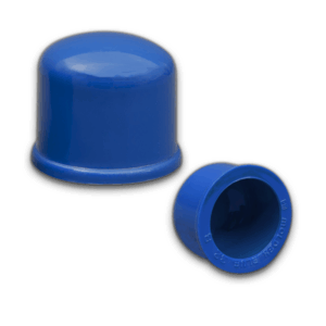 PL PF MOLDEX PVC END CAP BLUE