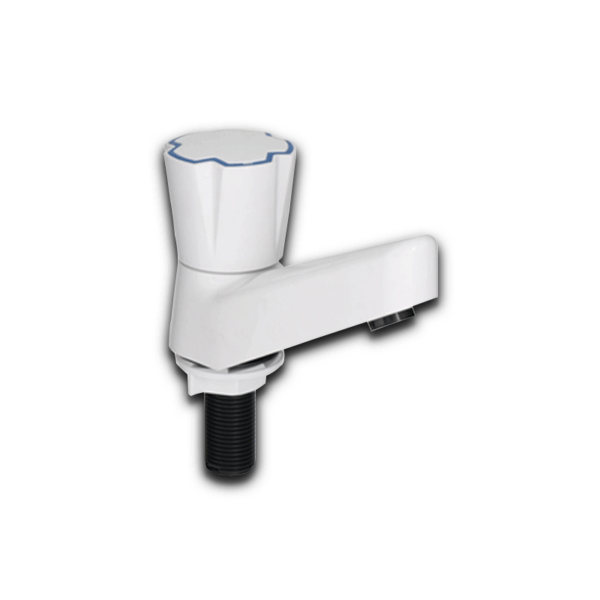 PL TAM WTC PTM0017B(FPT-MB301-WP)F-WHT PILAR SINK TAP 301M