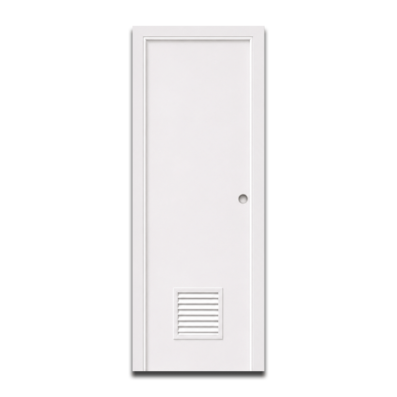 PVC DOOR WB-A PD3 WHITE W/ LVR + HINGES