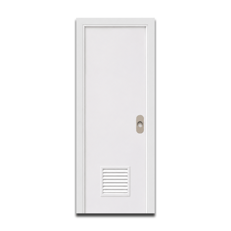 PVC DOOR WB-A PD2 WHITE W/ LVR + HINGES