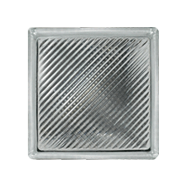 GBCH GLASSBLOCKS OBLIQUE LINE PATTERN