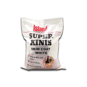 AG ISLAND SUPER KINIS SKIM COAT WHITE 20KG/BAG