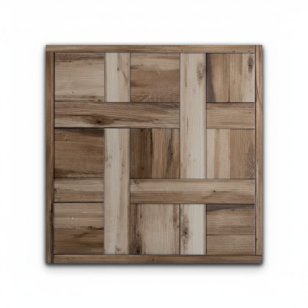 CTIDFT 60X60 MATTE RAJAN WOOD DG BOX-004 BROWN