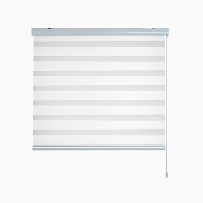 WINDOW TREATMENT ROLLER BLINDS WHITE DUO