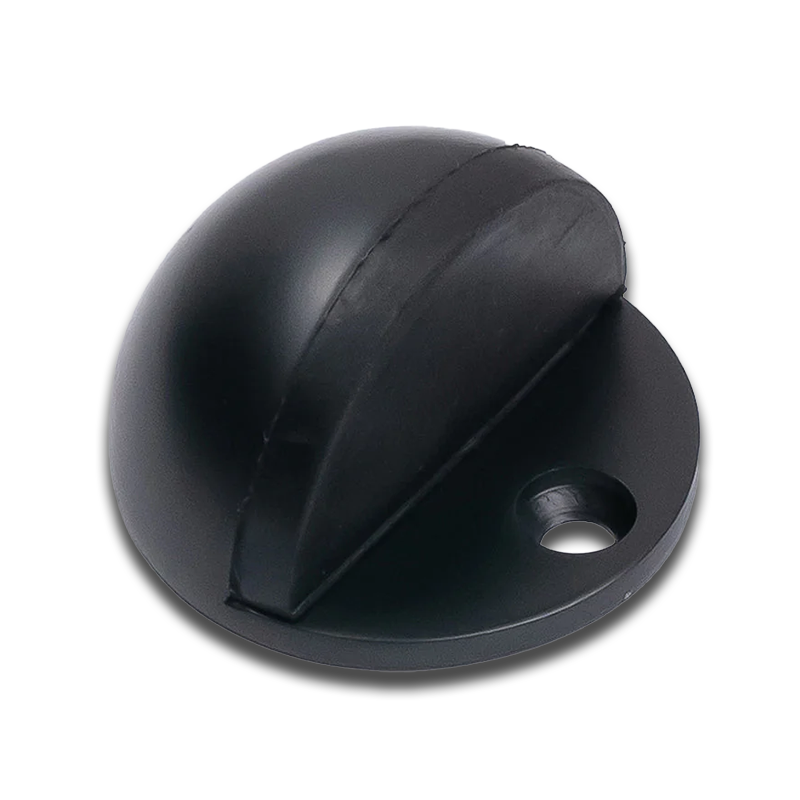 YALE DOOR STOP HALF MOON VYGH6401 BLACK