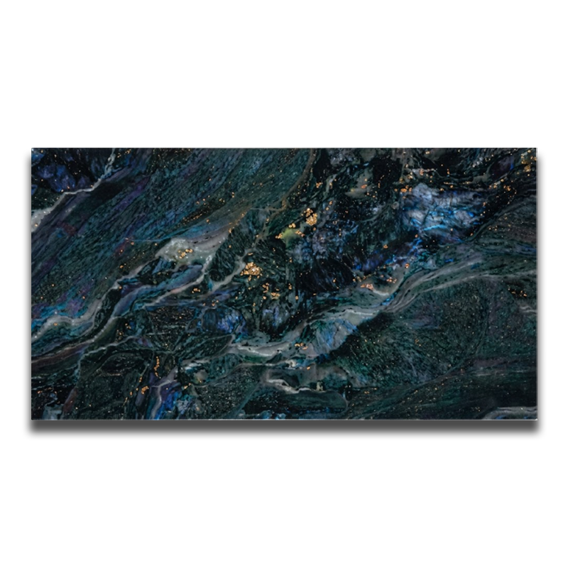 PTCHPO 60X120 DGR MARBLE KELSO BLUE W/GOLD BL12632