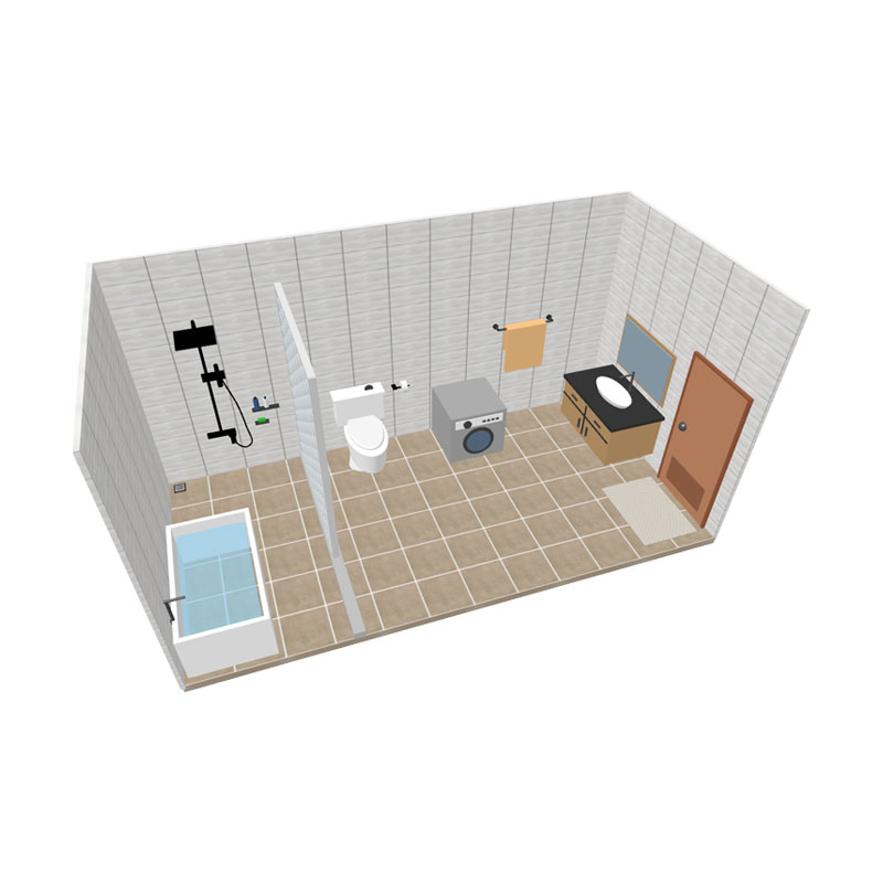 Bathroom simulation