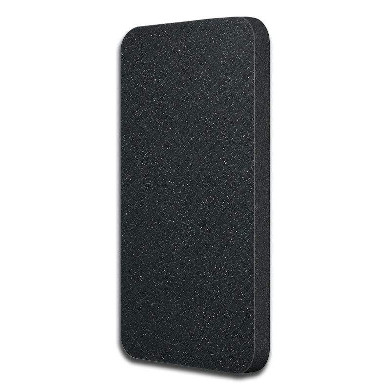 BAMBOO CHARCOAL BOARD GLITTERS BLACK