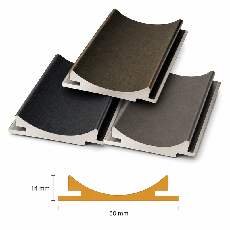 ELEMENTS WALL FLUTED STRIP CONCAVE