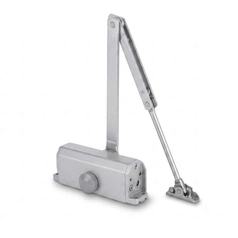 IDEAL LOCK DOOR CLOSER EXPOSED 100-200G DC-082 AL