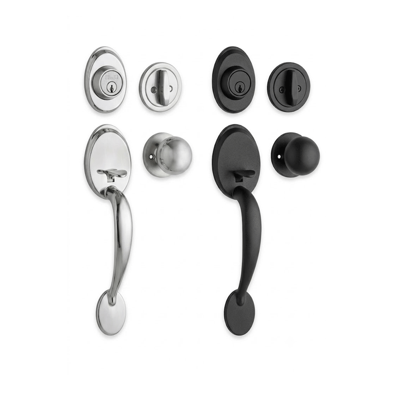 IDEAL LOCK ENTRANCE HANDLE SET 8053K