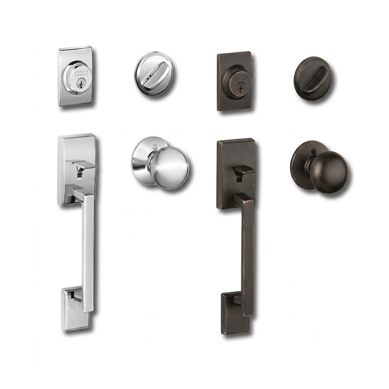 IDEAL LOCK ENTRANCE HANDLE SET 8089K