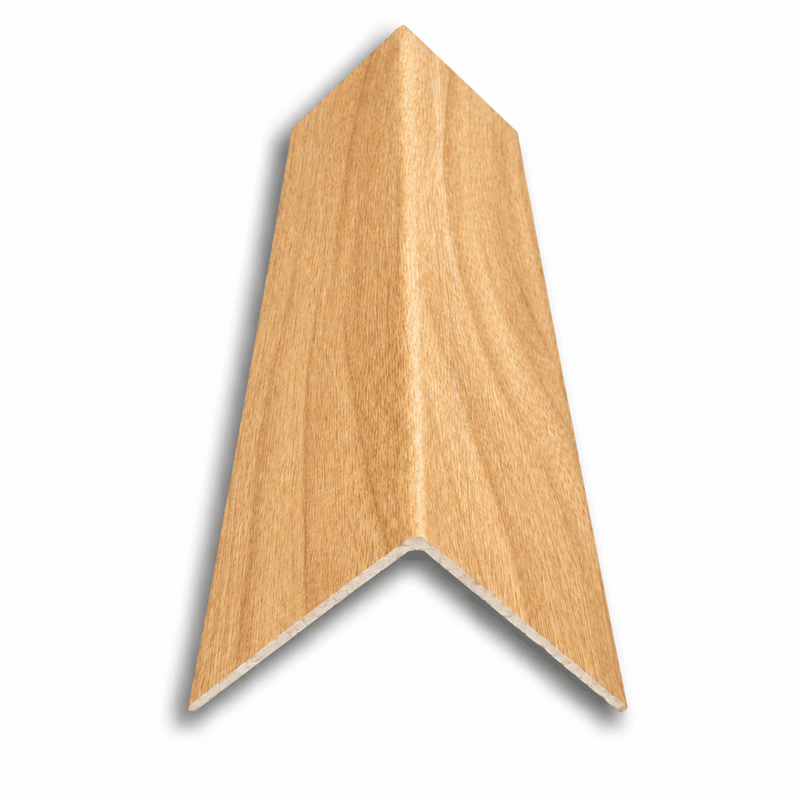 PVC CEILING ACCESS L-CLIP WOOD NATURAL
