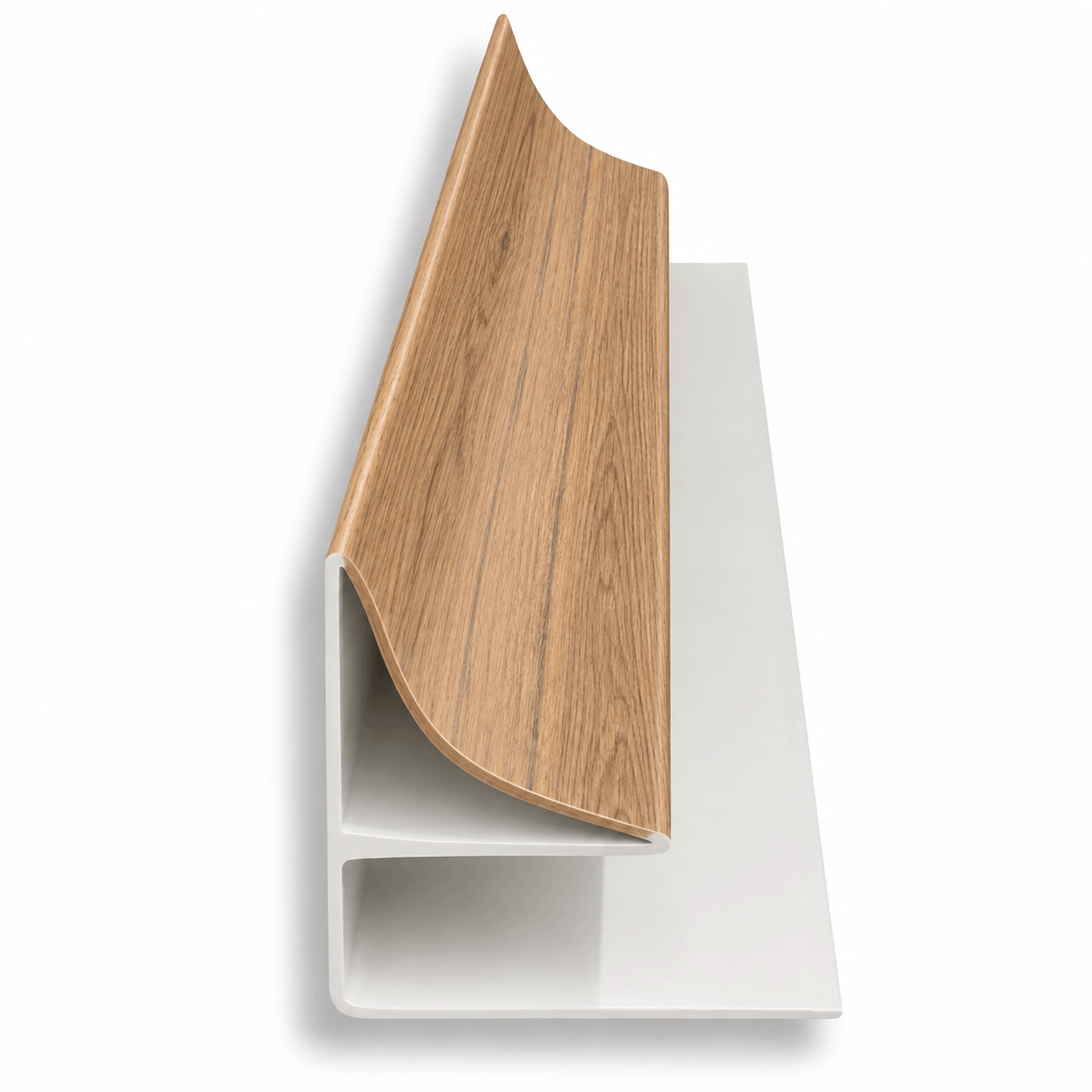 PVC CEILING ACCESSORIES CORNER MEDIUM OAK