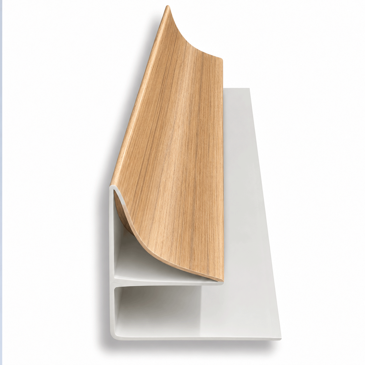 PVC CEILING ACCESSORIES CORNER WOOD NATURAL